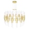 Cwi Lighting Croissant 32 Light Chandelier With Satin Gold Finish 1269P32-32-602 - alternate 5